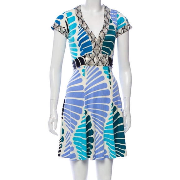 ISSA London Silk Printed Dress Size: XS | US2, UK6 - Picture 1 of 6